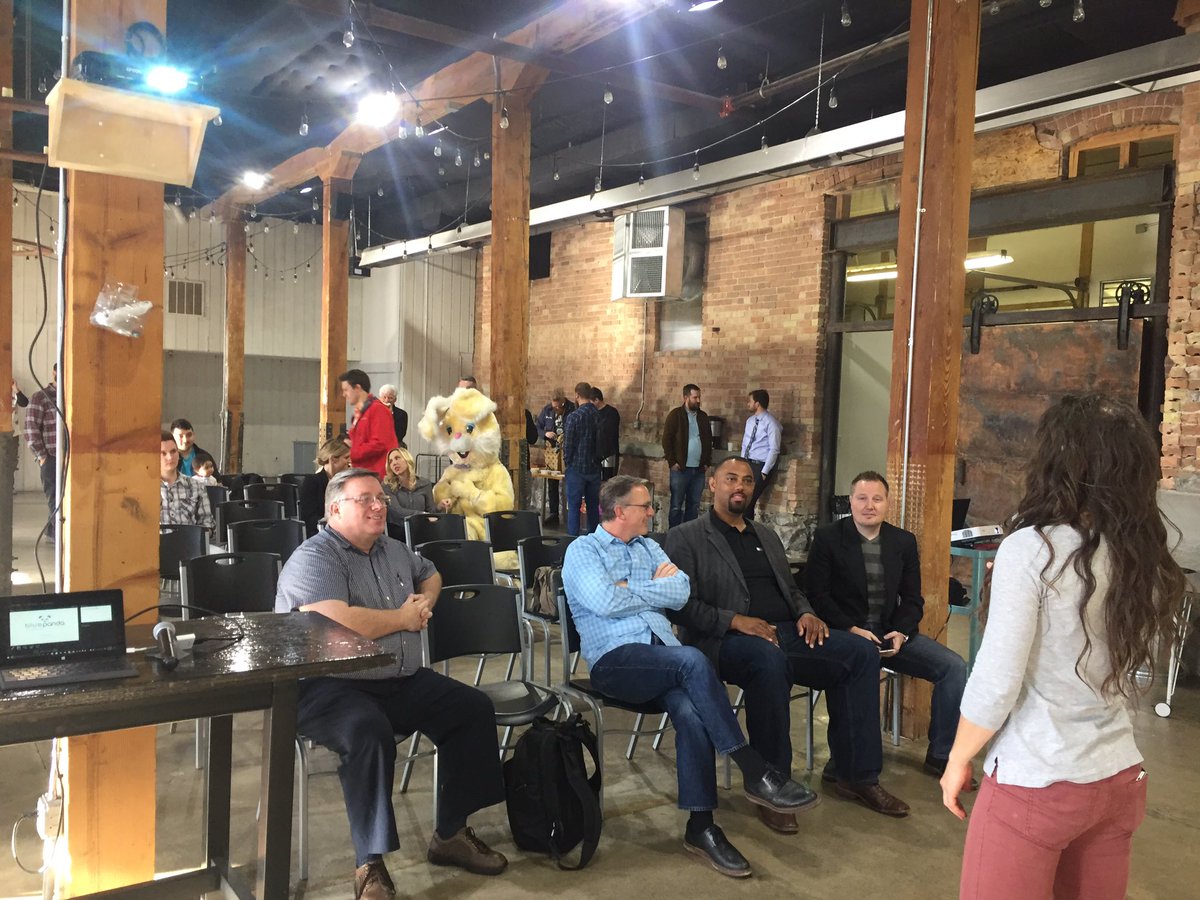If your not eating #Einstein Bagels with the #EasterBunny then your not at #1mc <a href="/1MillionCupsPRO/">1 Million Cups Provo</a> Wed.