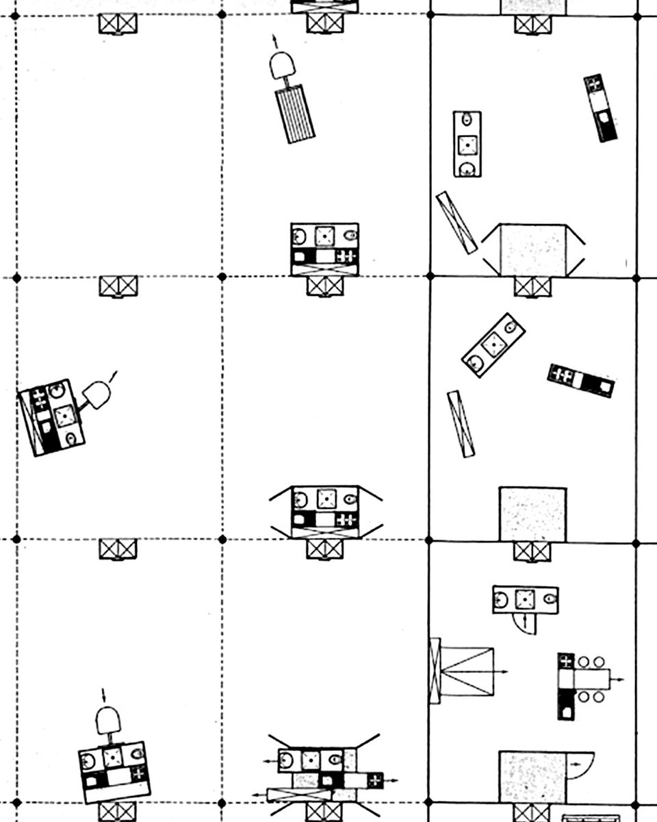 Fantastic Offense Plan Detail Of Archizoom S No Stop City A City Grid Of Columns Elevators Toilets And Appliances Making Man Nomadic Urbanism Architecture T Co Zuqbweqxjx