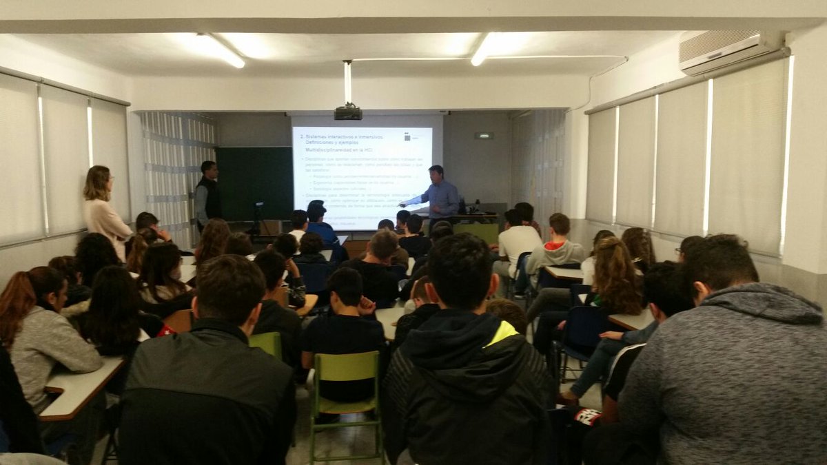 Immersive and Interactive Systems Talk, III Jornades per la Ciència, Tavernes de la Valldigna (Spain), <a href="/ImInMediaGroup/">IIM R&D Group</a> in @campusgandiaupv