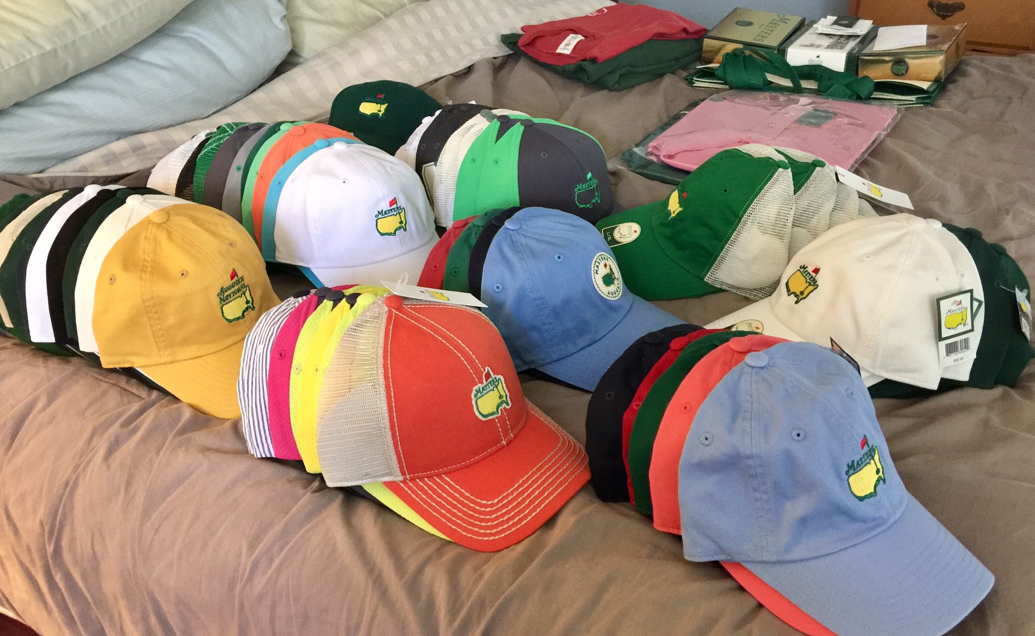 Masters ball cap sale