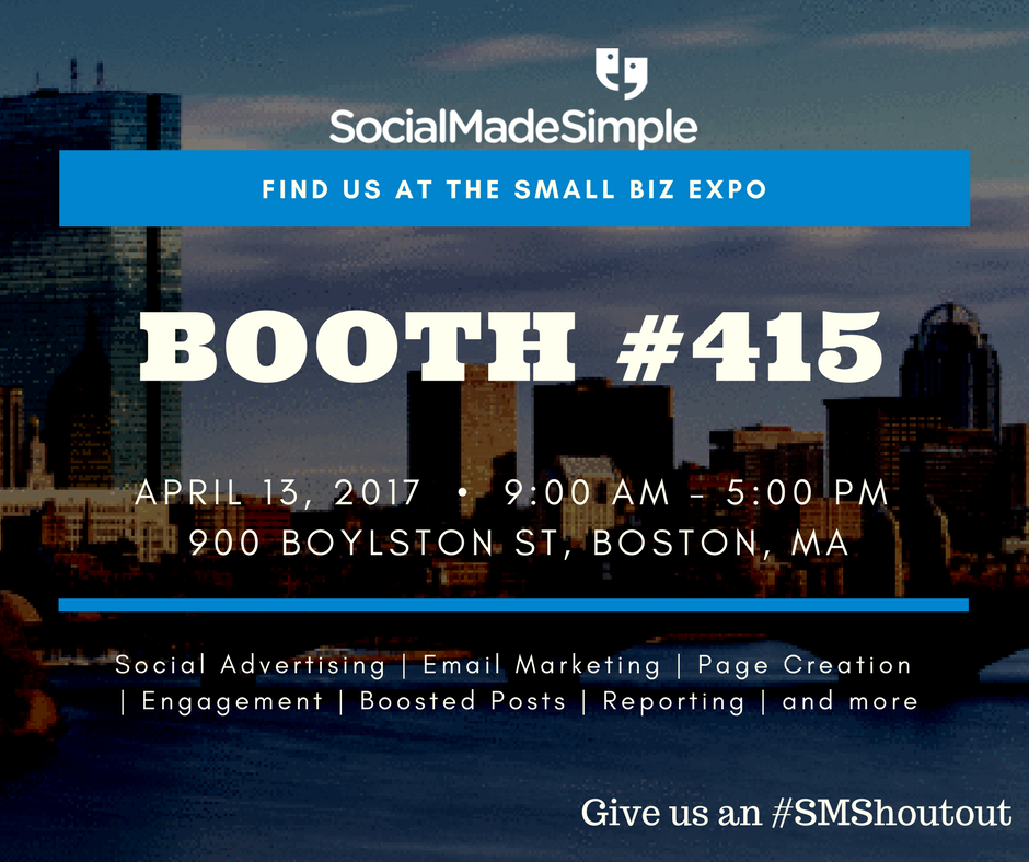 SocialMadeSimpl's tweet photo. Why pass on a free consultation? Give us an #SMShoutout and stop by the Small Business Expo tomorrow! https://t.co/SXQjy8klaC
