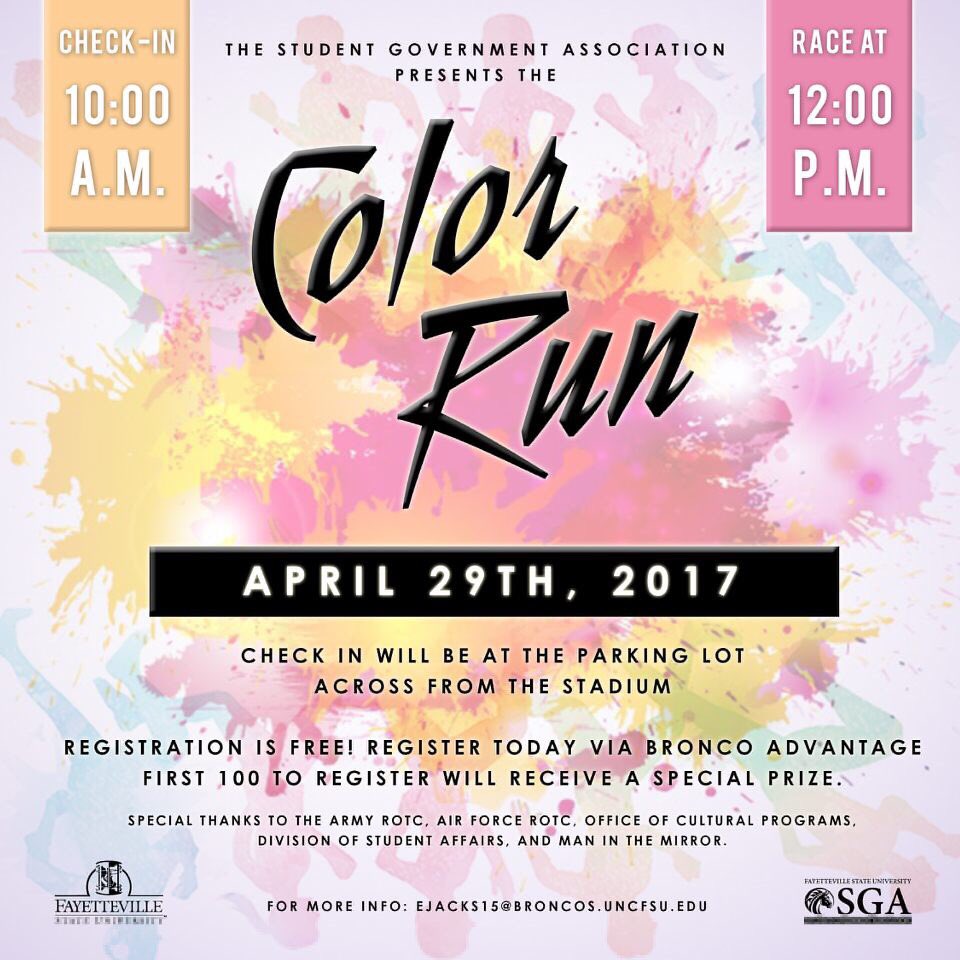 KareemBrown96's tweet photo. RSVP Now. First 100 receives a Special Prize โช๏ธ๐ต๐ด. #FayState17 #FayState18 #FayState19 #FayState20 #UNCFSU_RYS17 https://t.co/geFveobfF1