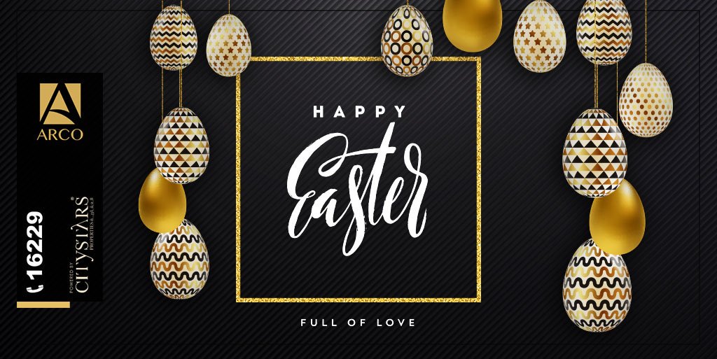 ARCO_EGYPT's tweet photo. We wish you a happy Easter full of love
#Happy_Easter 
#La_Fontaine_Province #Lavande_Province 
#Citystars #Alsahel
https://t.co/3pINRfw4MS https://t.co/V9zuiVR2JU