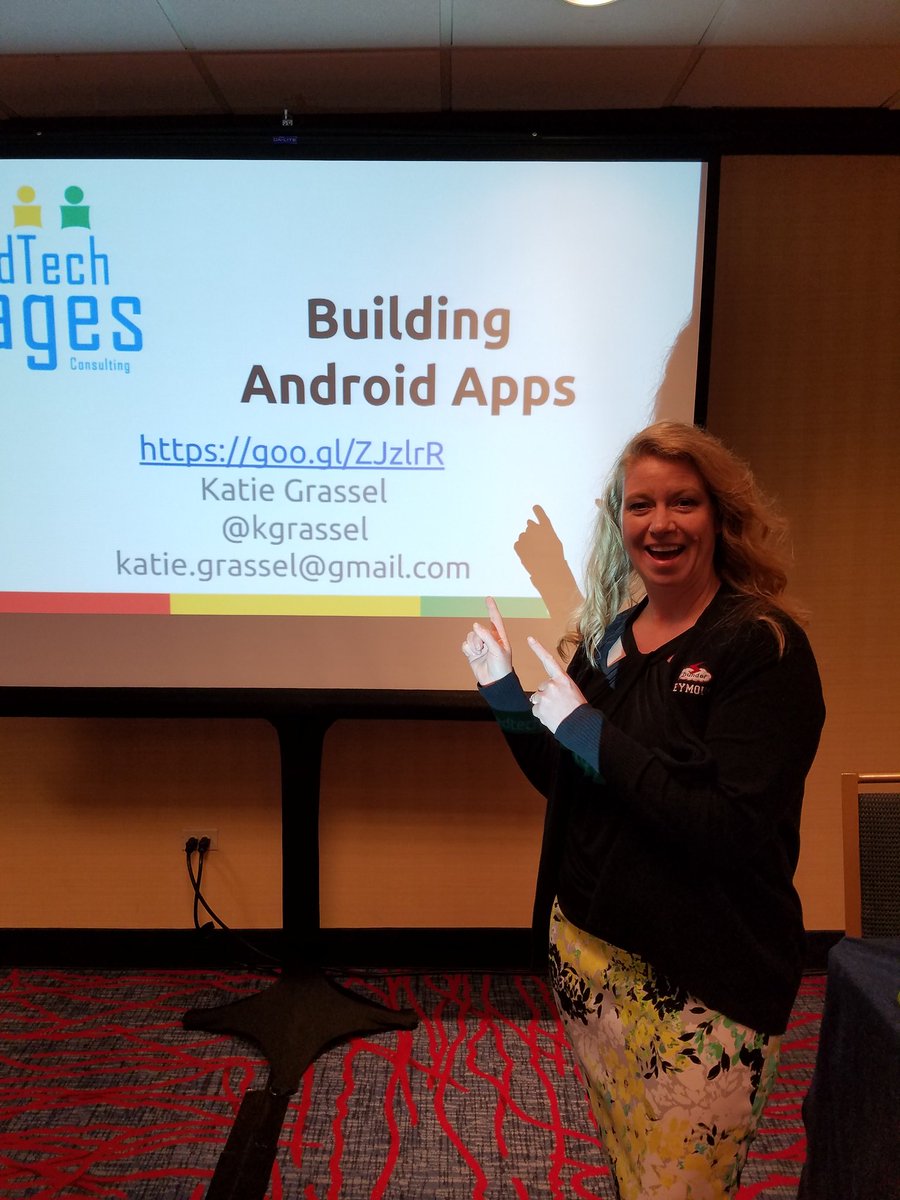 ttrumbower's tweet photo. Looking forward to Katie Grassel's presentation. #NBEA #WEBIT #NCBEA https://t.co/FqBEU44U4g