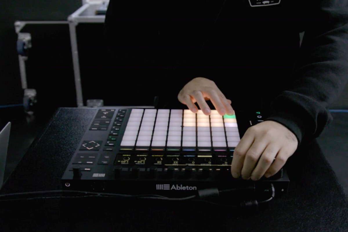 Ableton's tweet photo. From easy-going funk to frantic, full-on techno – check out the winning performances from our Beat Tools competition https://t.co/7JLf91gy4H https://t.co/lXr0WSLxb0