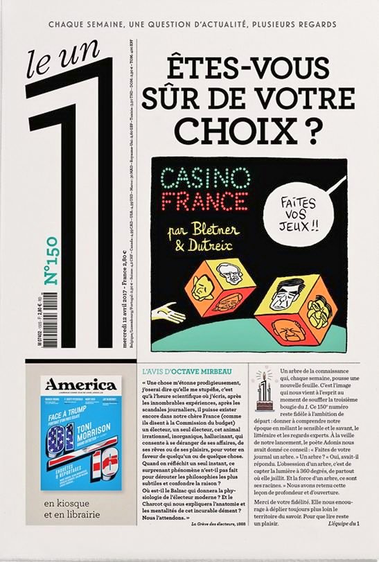 LincisifOff's tweet photo. #DansLesKiosques
- Êtes-vous sûr de votre choix ?
(@Le1hebdo)

- Êtes-vous #Macron, #Melenchon ou #Hamon ?
(@lobs)

#Presidentielle2017 https://t.co/RZtZb6RjmX