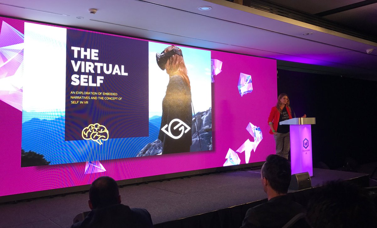 atticusdigital's tweet photo. Fascinating talk at #VRWC17 by @LCarvalhoSe about Hacking the Brain: Unlocking the power of #NeuroVR @RealitiesCentre https://t.co/fiteSj1nwT