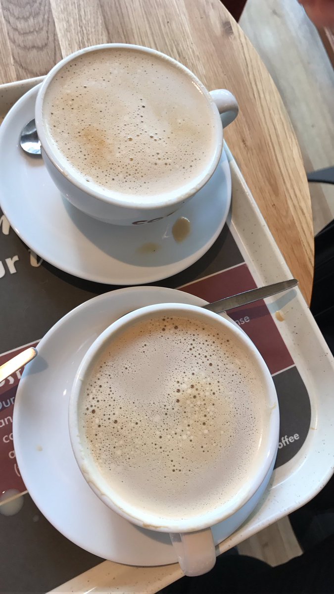 Jackochallen's tweet photo. Ordered 2 flat whites in @CostaCoffee BRI and got this? .... https://t.co/8V5XXVYs7h
