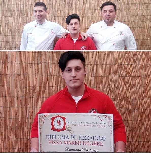 ITAMLT_pizza's tweet photo. Complimenti al nuovo #pizzaiolo per aver ottenuto il suo #diploma! #Congratulazioni da tutti noi!
#pizza #corsopizza #corsi #corsopizzaiolo https://t.co/XcYbav2Q45