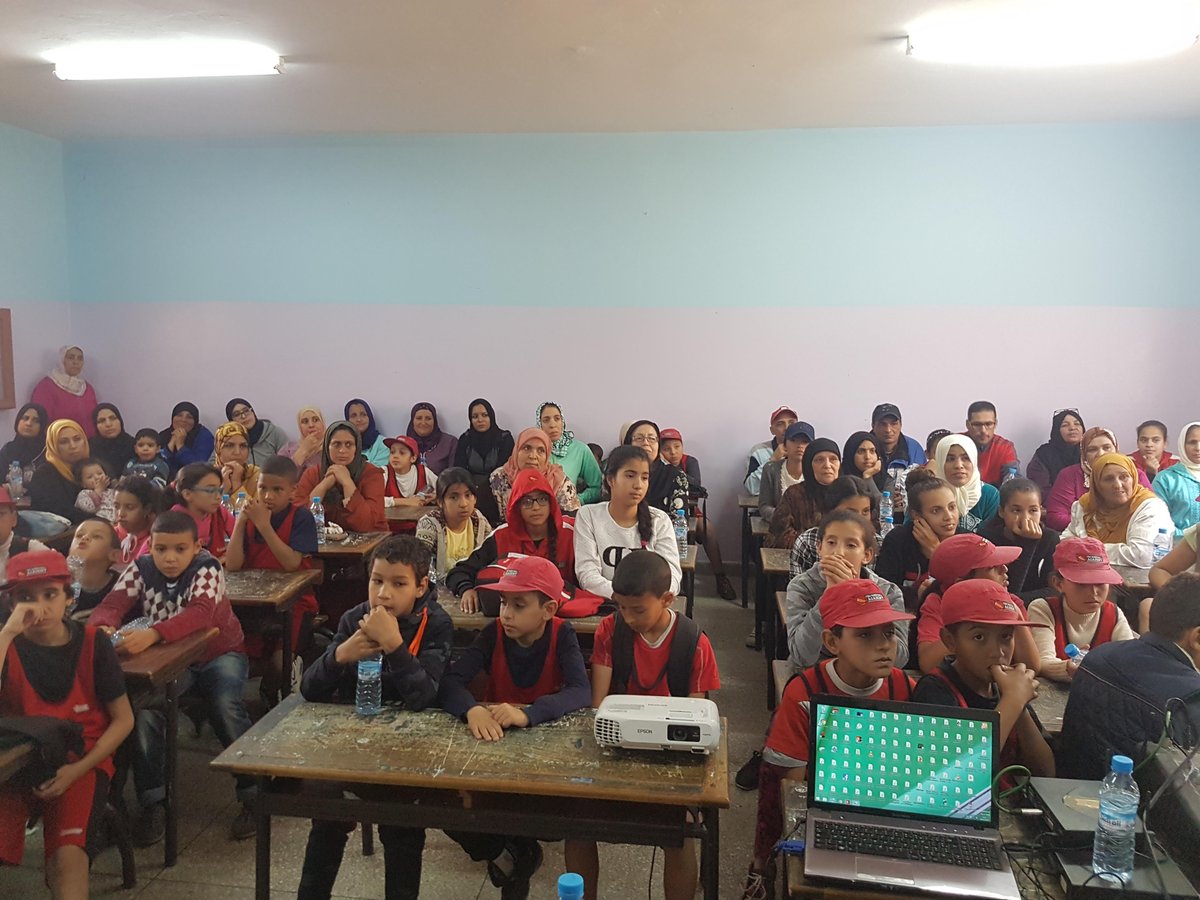 InTheGameDoc's tweet photo. IN THE GAME producer @fairshotworld is in Morocco with @FilmShowcase, screening and discussing the film across the country! Photos: https://t.co/RdeQbMxtEY