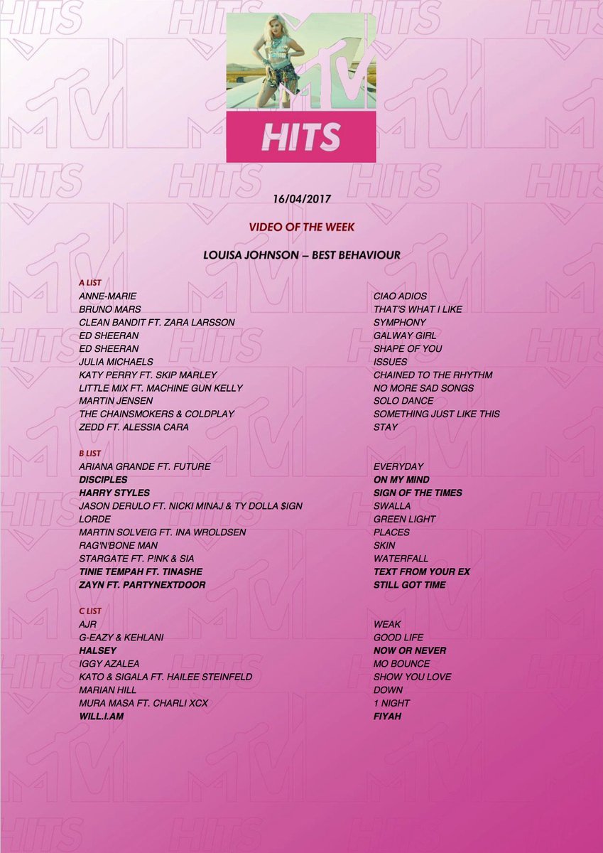 Mtv Music Uk On Twitter Check Out This Week S Mtv Hits Sky 352
