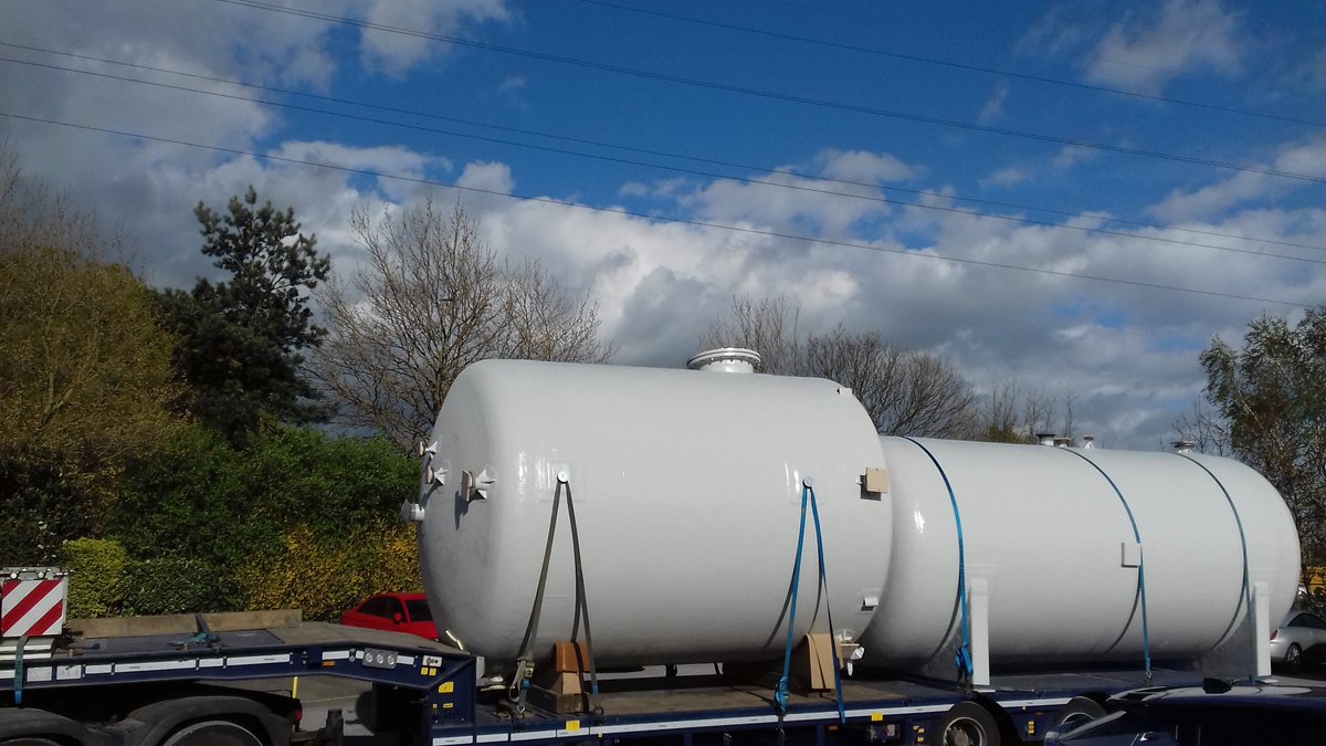 plasticonUK's tweet photo. GRP Rainwater Harvesting Tanks for delivery tomorrow @WTechSystems @collettltd #composites https://t.co/oqvWtgyjF2