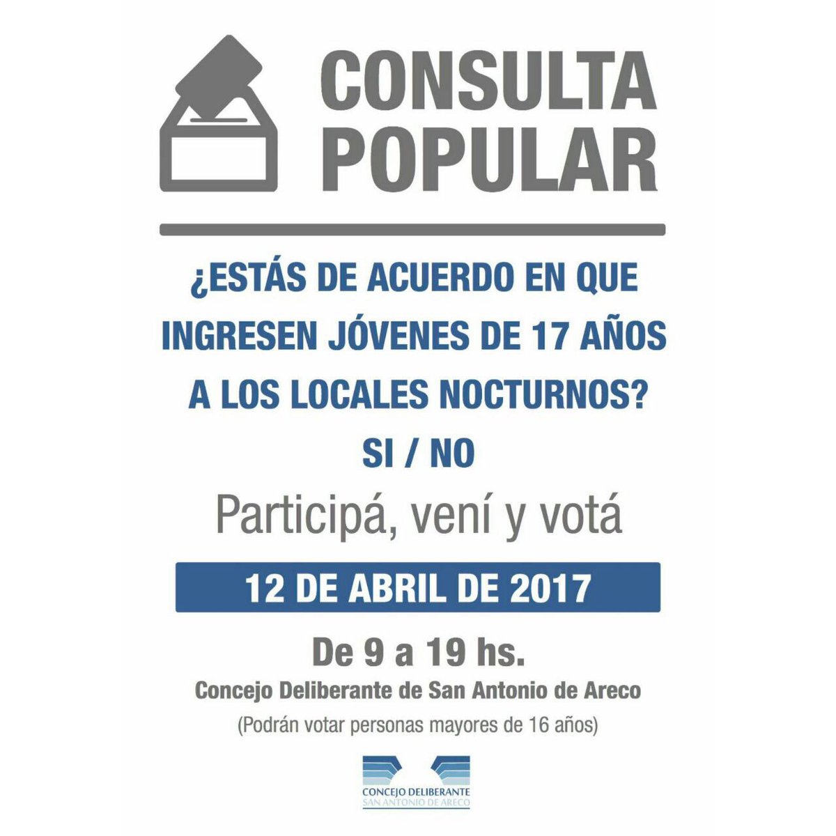 SantoTome2's tweet photo. Todos a votar!!!! https://t.co/eo4TbfMwgW