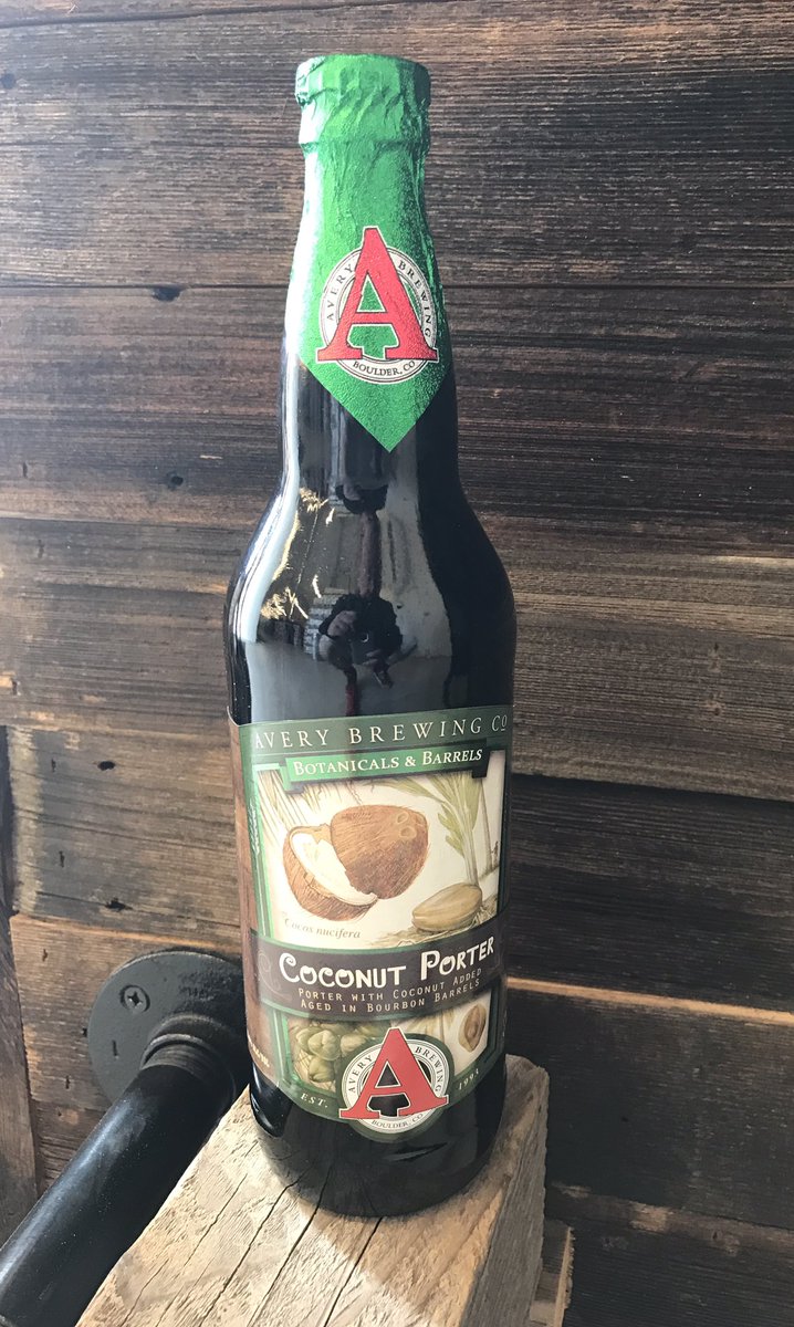 The wait is over!  Coconut Porter from Avery has arrived. <a href="/AveryBrewingCo/">Avery Brewing Co.</a>