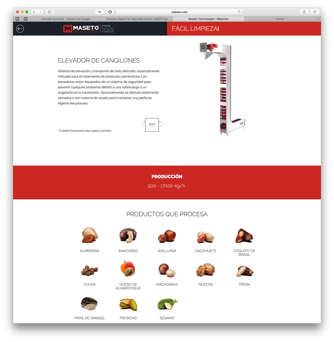 MasetoTech's tweet photo. @MAsetoTech New website launched! #rebranding #itshere #More4Nuts&Seeds https://t.co/fDE8whRk86 https://t.co/GlPL03nG63