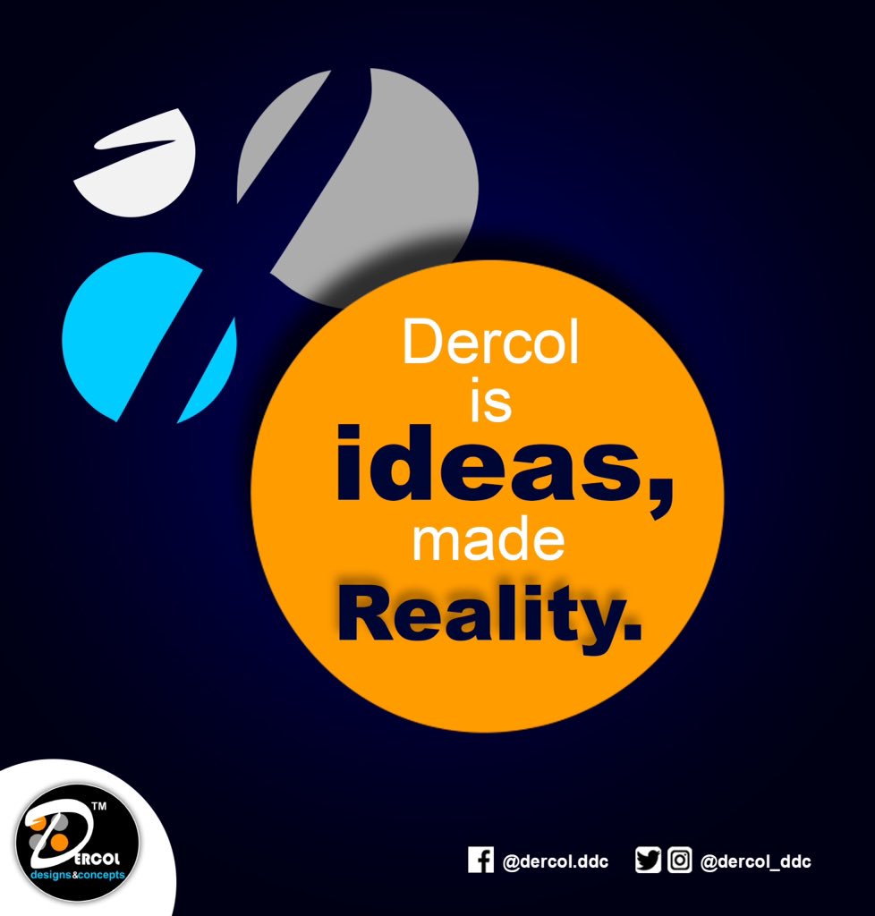 Dercol_ddc's tweet photo. #Dercol...made with you, for you! https://t.co/aqzEHlJPQa