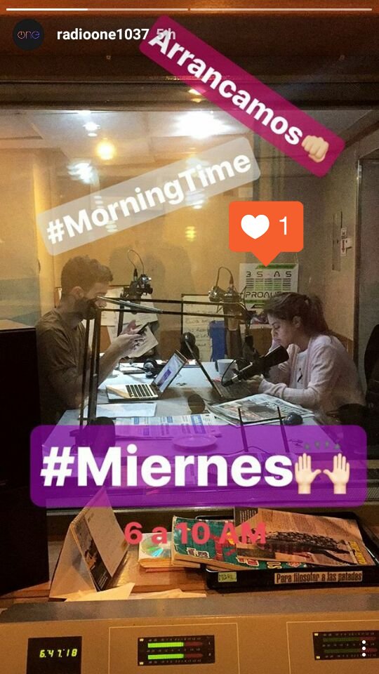 Bsas_ProAudio's tweet photo. #MIERNES LAS MEJORES MAÑANAS JUNTO A @poggidiego Y @AguCasanova !!! https://t.co/JNESL6Utml