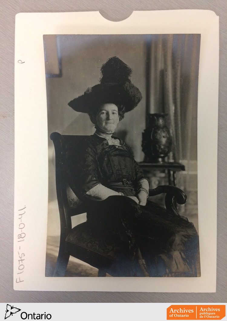 ArchivesOntario's tweet image. #OTD 100 years ago, many women in Ontario gained the right to vote! Nellie McClung helped make this happen. #Ontario150