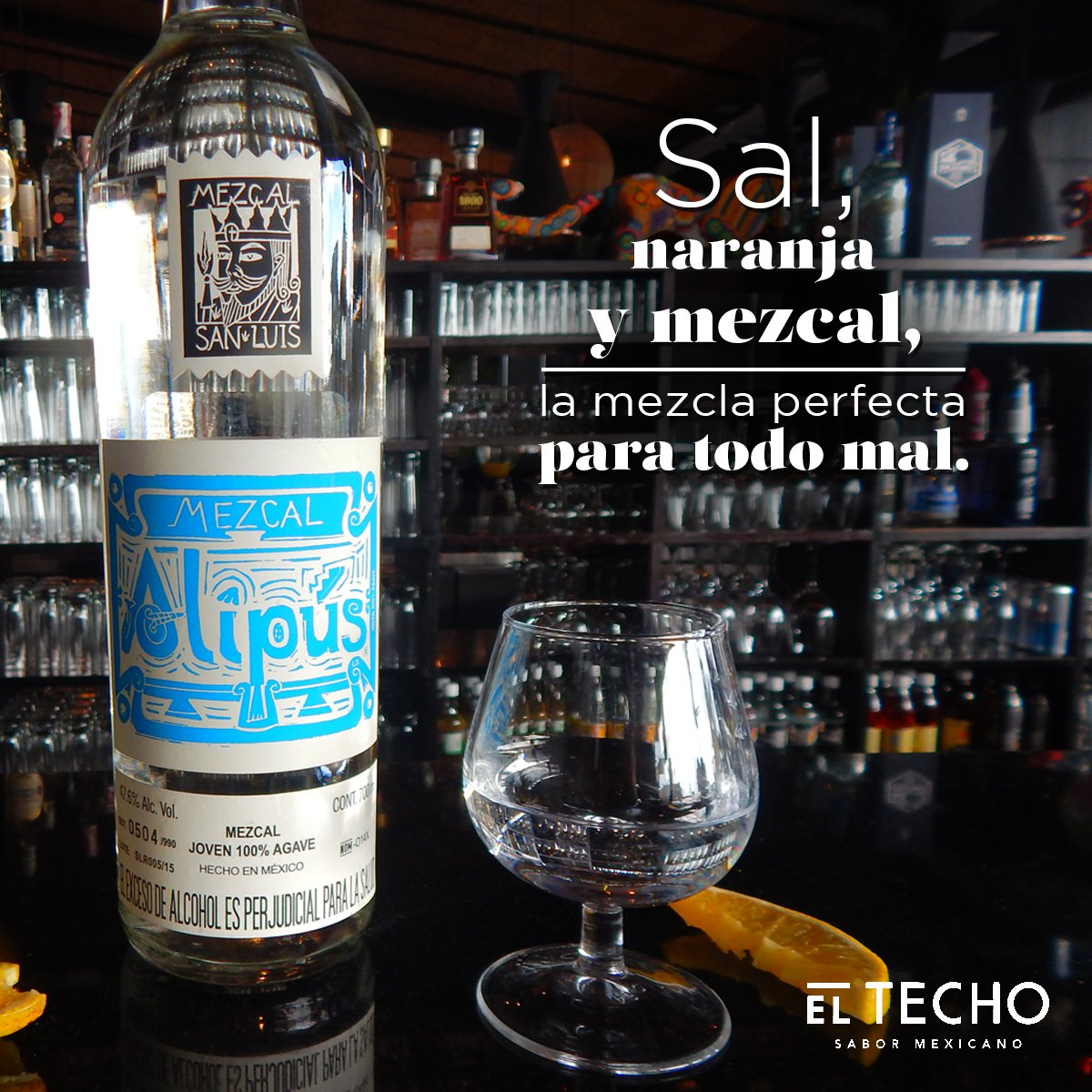 Vamos a celebrar la vida con Mezcal. #FelizJueves