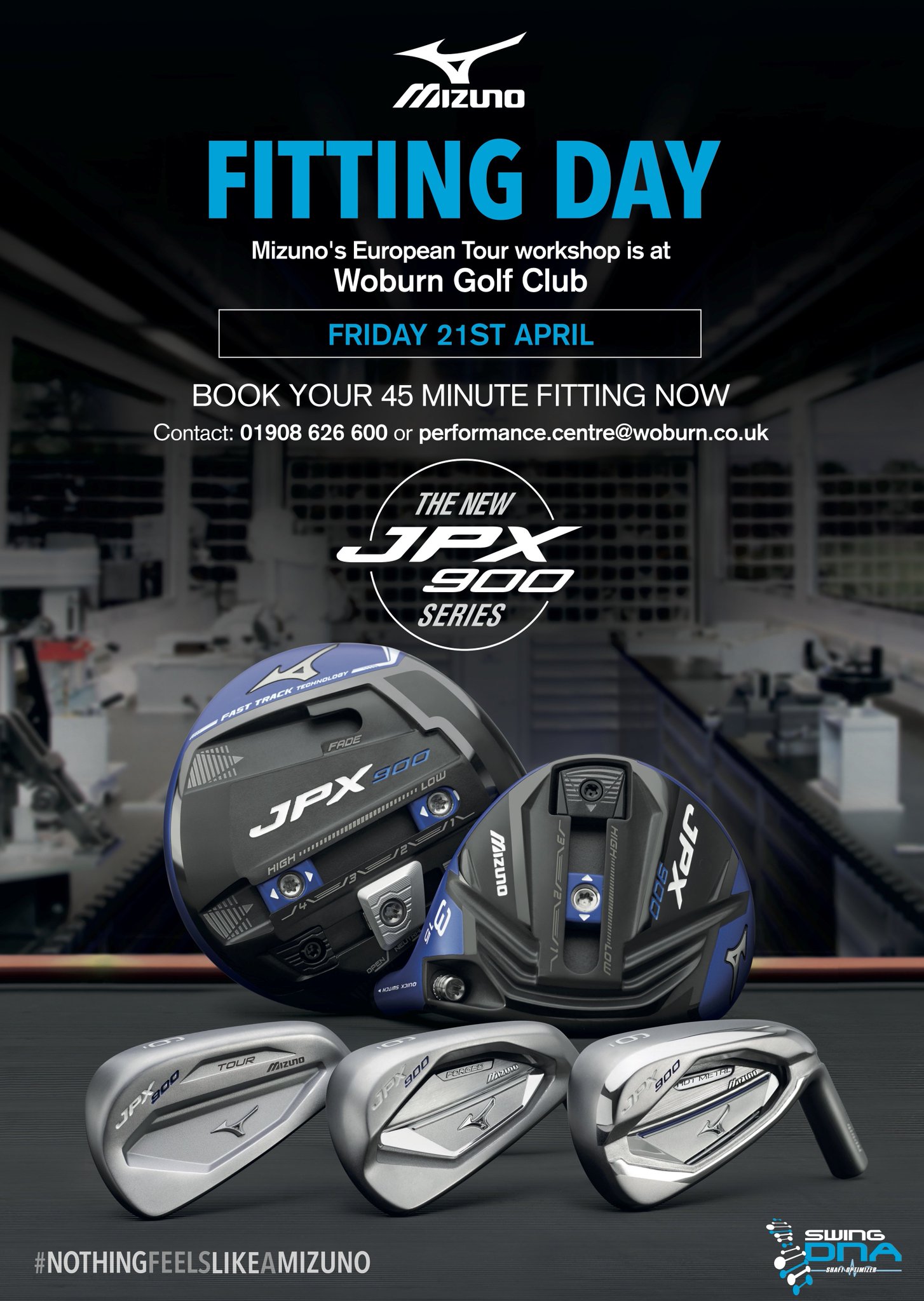 mizuno golf fitting days