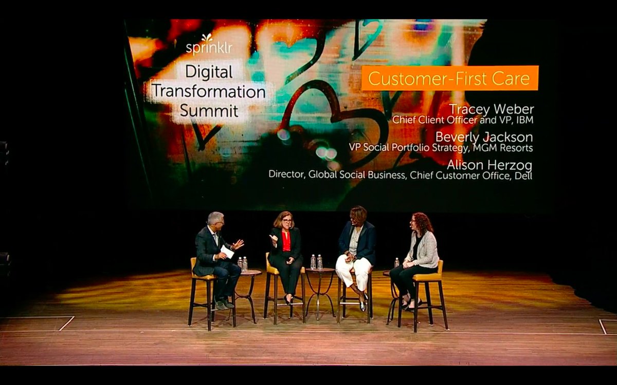 aref_vc's tweet photo. Full stage of C-Suite Successful women leaders : Tracey Weber from @IBM, @BevJack from @MGM and @Dell’s @alisonjherzog ! #UnEnterprise https://t.co/4m8odDIl5o