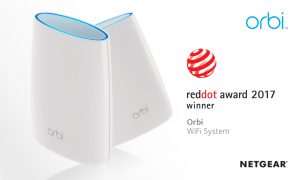 NETGEAR's tweet photo. ICYMI: The #Nighthawk Family, #Orbi &amp; @ArloSmartHome were recipients of the prestigious @reddot Award. https://t.co/nYZChGnVjo https://t.co/U27O7Y0kE4