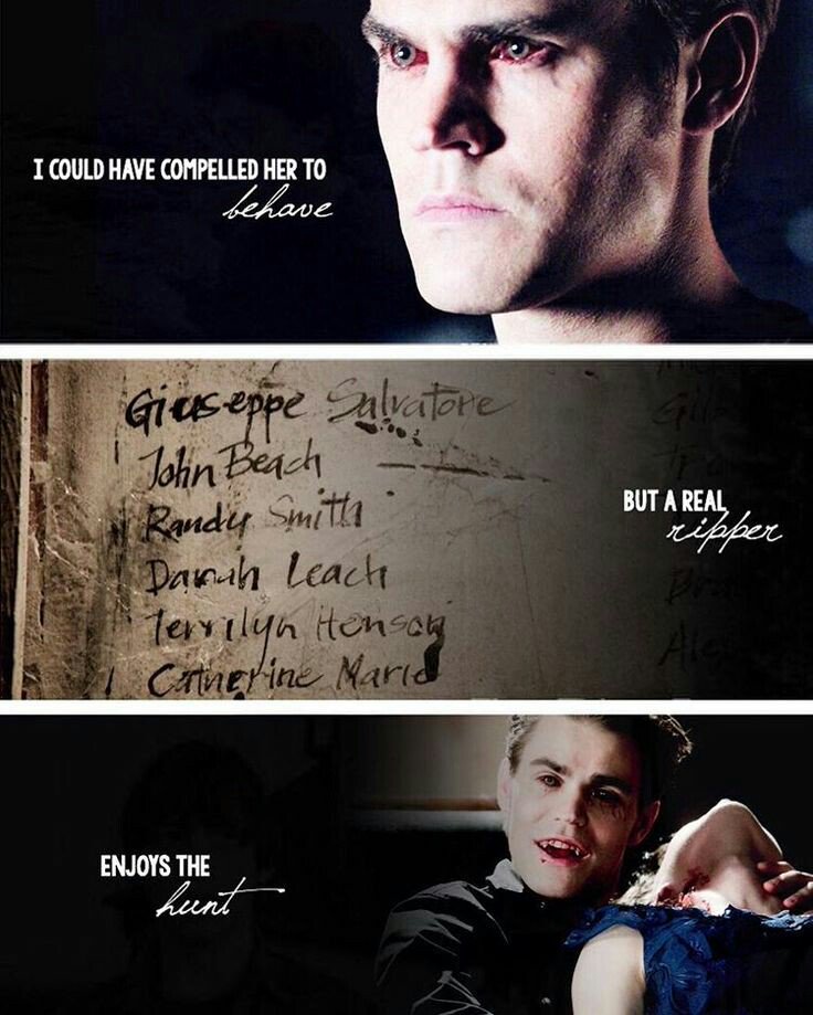 - ѕтeғan ѕalvaтore 
-deѕтrιpador
-нerмano мenor de daмon
-le regalaѕ υn rт a eѕтe нerмoѕo deѕтrιpador