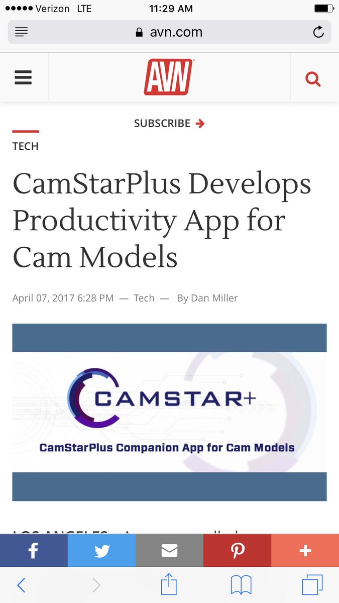 AdenaRoseXO's tweet photo. @AVNMediaNetwork did an article on the new @MyCamStarPlus app we have signed up for! How cool! Check it out #models https://t.co/4Qrb5fYRGG https://t.co/hdVlA3LT4h