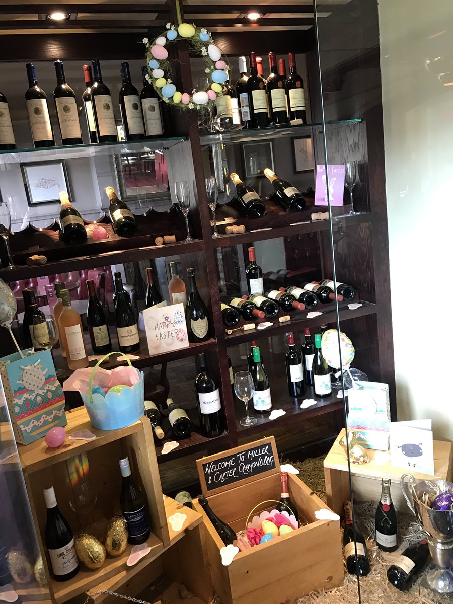 MillerCarterEDI's tweet photo. Miller and Carter Cramond Brig is all ready for Easter weekend! 🐥🐰 we hope you are joining us! https://t.co/tA76dJYhvM