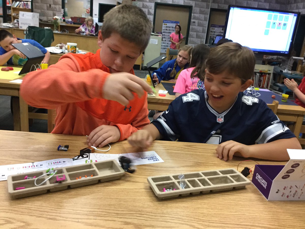 HBESLibrary's tweet photo. Testing out some activities for STEAM night coming up April 20! https://t.co/e6XLi51jxR
