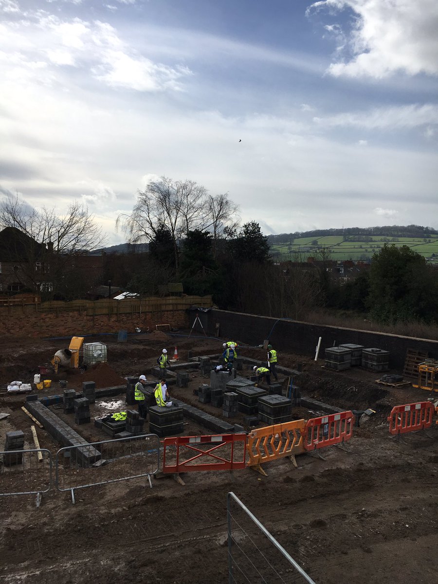 Blockwork action. (Great Derbyshire view) #Belper