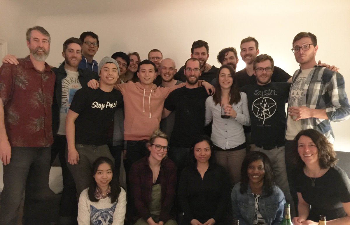 What an amazing group! Congratulations to the 2017 Master of Sustainable Forest Management <a href="/ubcMSFM/">ubcMSFM</a> graduating class! #ubcforestry #ubc