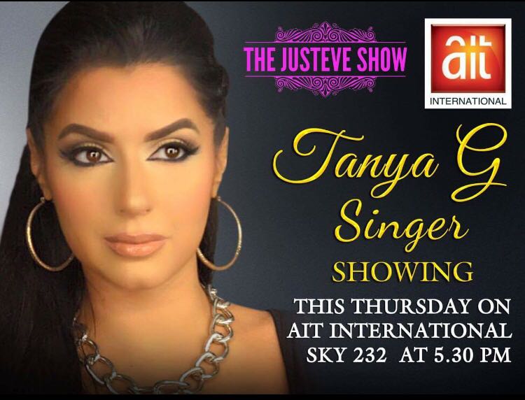 Kingbehaviour's tweet photo. Make sure you tune into watch @Miss_tanya_g on the #JUSTEVEShow tomorrow! https://t.co/5T8rqv8pzz #TanyaG #MusicPress https://t.co/D7H8NsPQfc