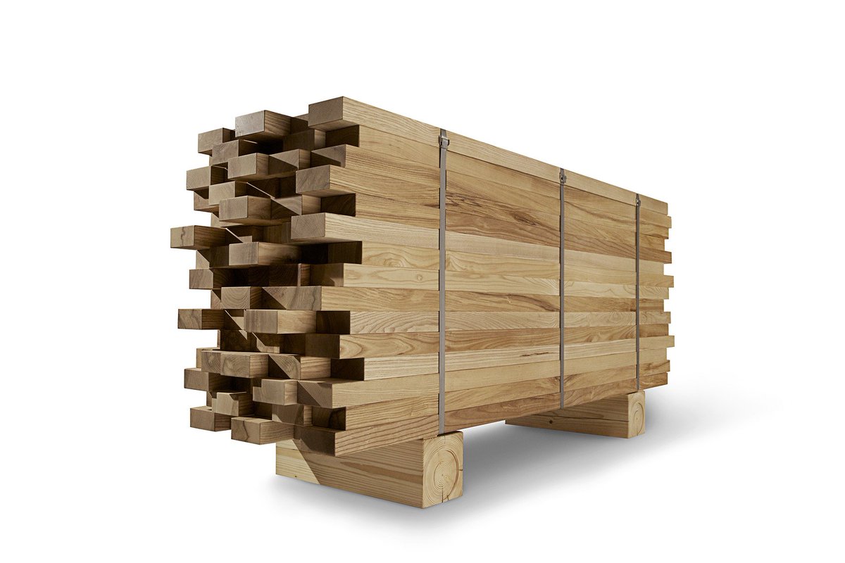 piece_UK's tweet photo. Our cunningly deceptive Bundles sideboard in Ash #bespoke #furniture #design https://t.co/ptM3s6wc3I