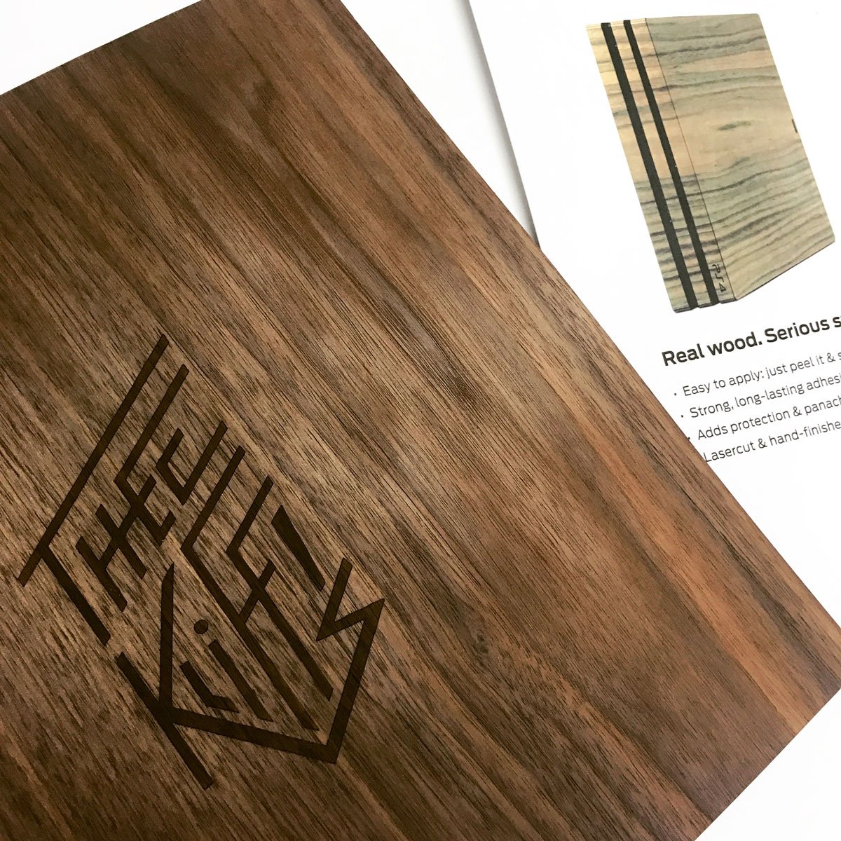 Toastmade's tweet photo. Custom PS4 Pro cover with band logo for @theekliffs. Check out this experimental group. https://t.co/Tec1qYuDGo