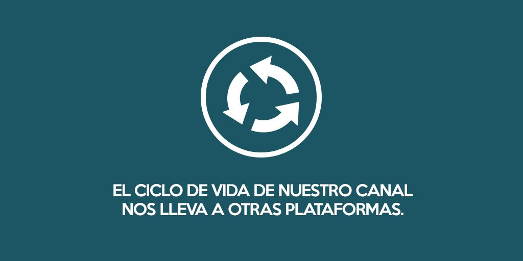 Todo en la vida es un ciclo y en el nuestro dejamos de ser un canal de televisión para ofrecer nuestro contenido en diferentes plataformas.