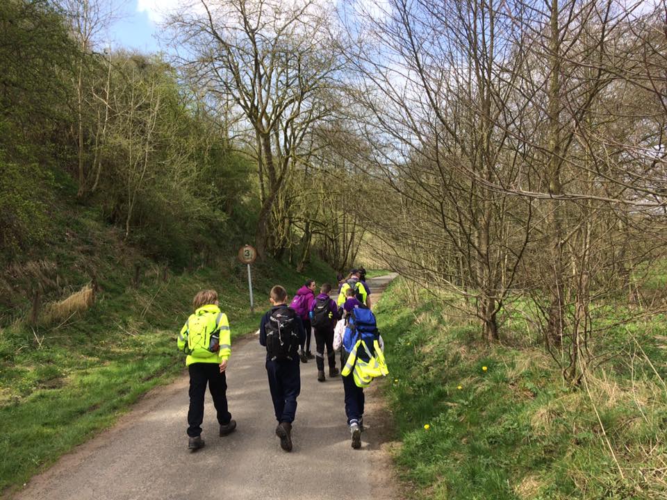 Skip and the Patrol leaders on a two day practice hike for the 2017 Six Summits Challenge.  #youshape #iscout #sixsummits