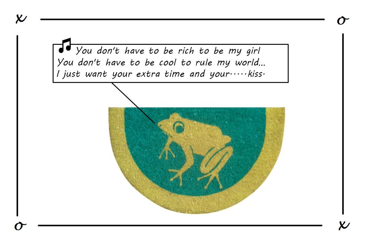 If #doormats could sing. #Frog #PrincessAndTheFrog cocomatsnmore.com/frog-vinyl-bac…