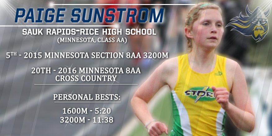 Welcome to the family, Paige Sunstrom! #FutureVikings