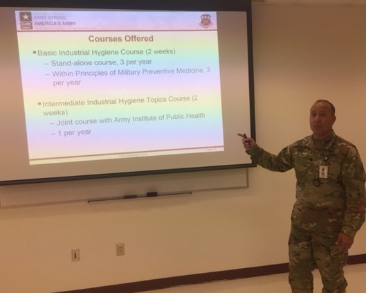 Dr. Joe Hout, PhD, CIH, CSP briefed 38 Sr STEM educators visiting from LA, &amp; 2 Sr. advisors to Secretary of the Army. #IAMIH #SC <a href="/AIHA/">AIHA</a>