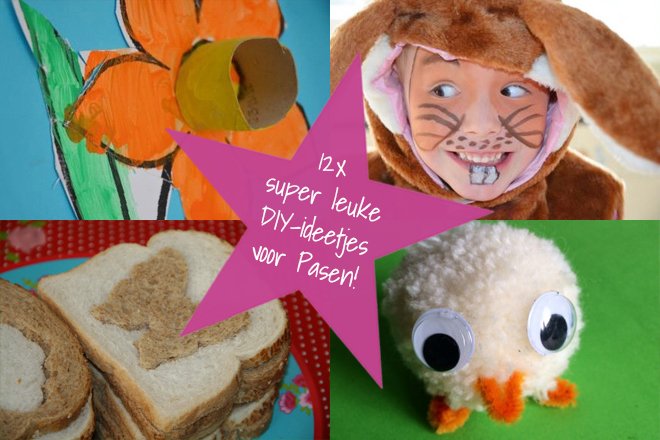 ★ Het paasweekend staat voor de deur. Met deze diy-ideeën kom jij helemaal in stemming! ow.ly/bHGR30asiWI #kidsprooftip #pasen #diy