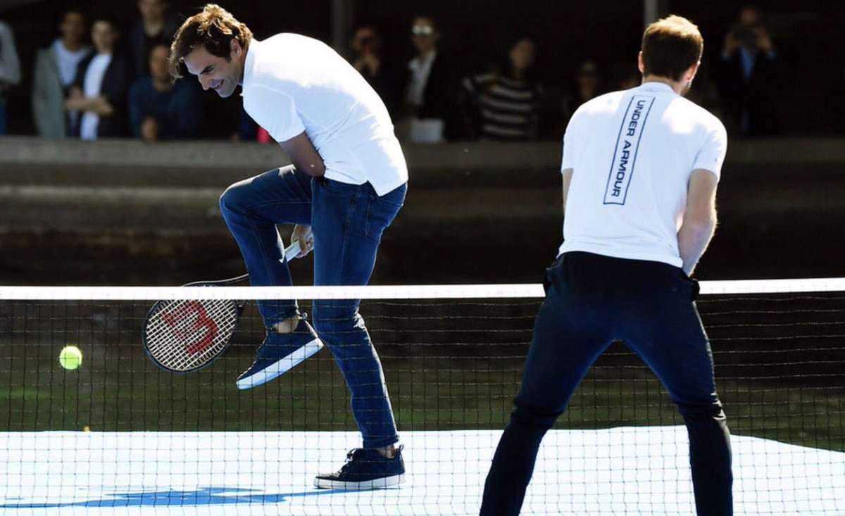 rogerfederer's tweet photo. Recap of a dream day for the RF Foundation https://t.co/PAtxH25oU3