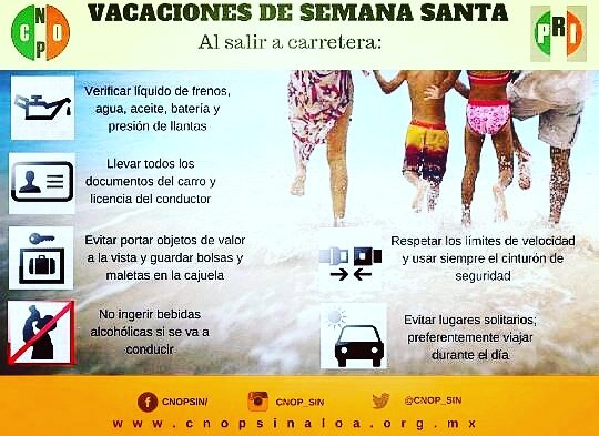 larealimpostora's tweet photo. Te invitamos a seguir estas recomendaciones y disfruta de unas vacaciones sanas y seguras @cnop_sinaloa @CNOPNacional @CDEPRISinaloa https://t.co/D5yGg7pDXL