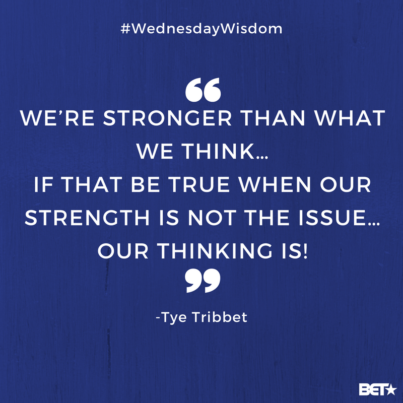 BETGospel's tweet photo. A #WednesdayWisdom Trib’bit from #JoyfulNoiseBET host @TyeTribbett! #Tribbits https://t.co/lSEV0ZiDTV