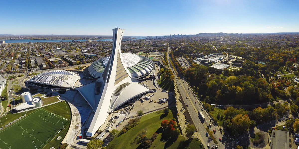 MLauzon_LAAB's tweet image. #lemayLAB to redesign the visitor experience of the Observatory of the #Montreal Olympic Stadium Tower - highest inclined tower in the world