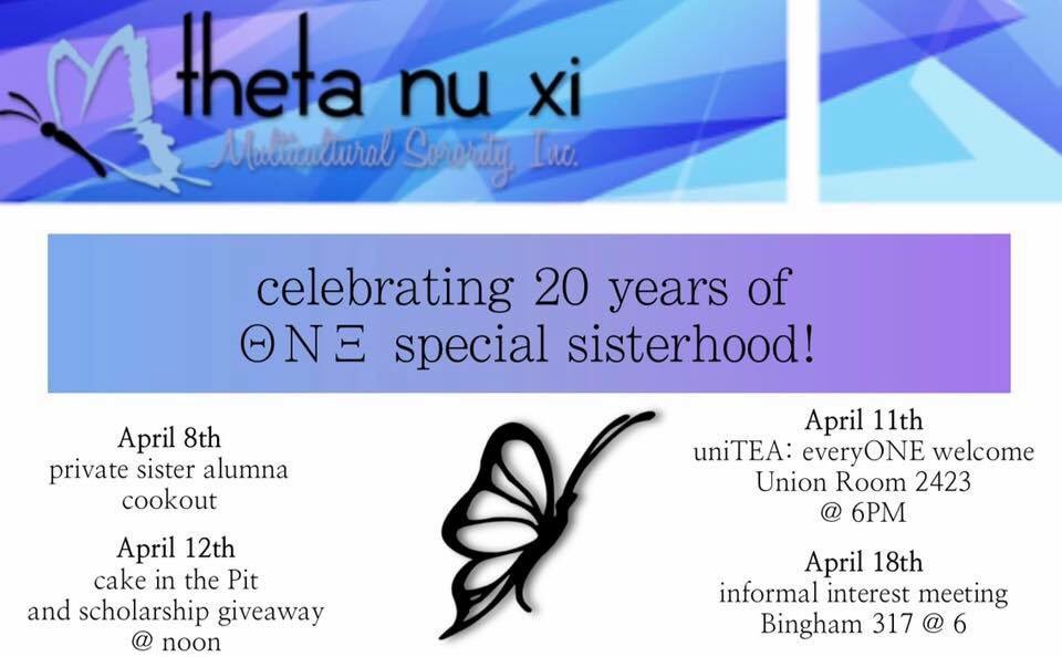 UNC_GAC's tweet photo. Celebrating 20 years! 🦋 @TNX_Alpha https://t.co/5tz3Y9ULQ1