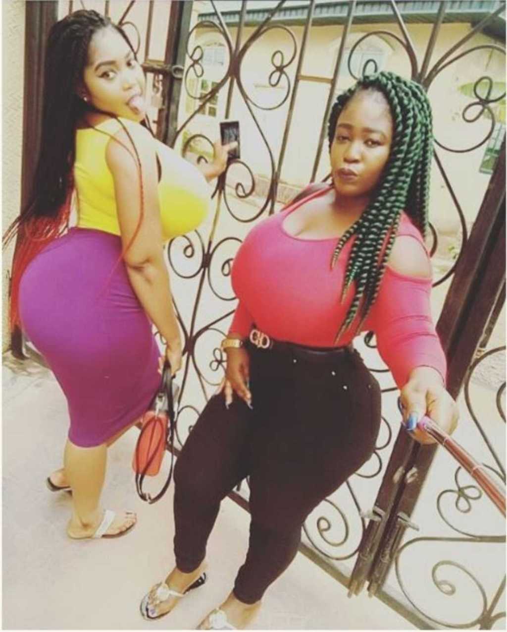 Dami' Adenuga on X: Nigerian Sisters With Huge bOObs Cause Debate On  Social Media (Photos)   / X