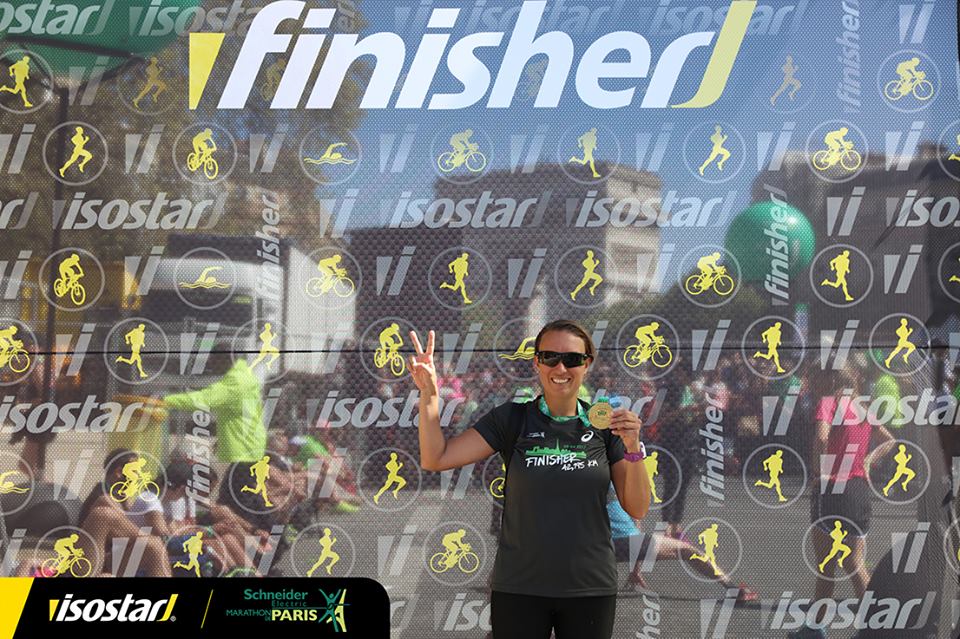 I am a finisher!! :D 42,195 #marathondeparis #parismarathon #finisher #firstmarathon