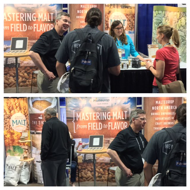 Talking Malt all day! Come see us at Booth 3019! #cbc2017 #Malteurop #Craftmaster #booth3019