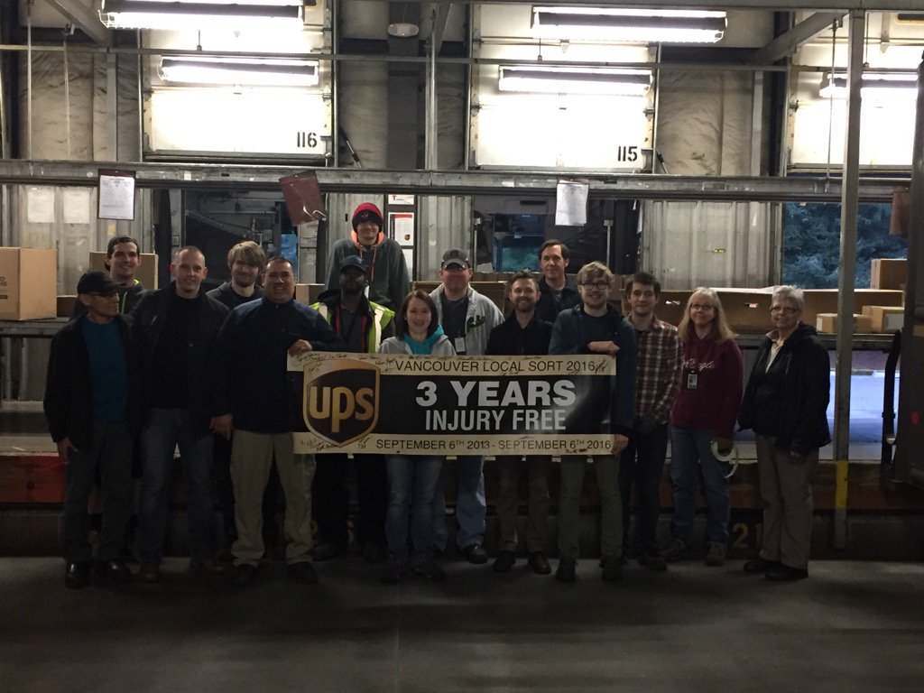 Amazing Safety Accomplishment Vancouver Local Sort.  3 Years Safe.